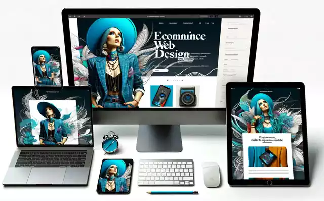 Responsive Ecommerce Fashion Website Design.
