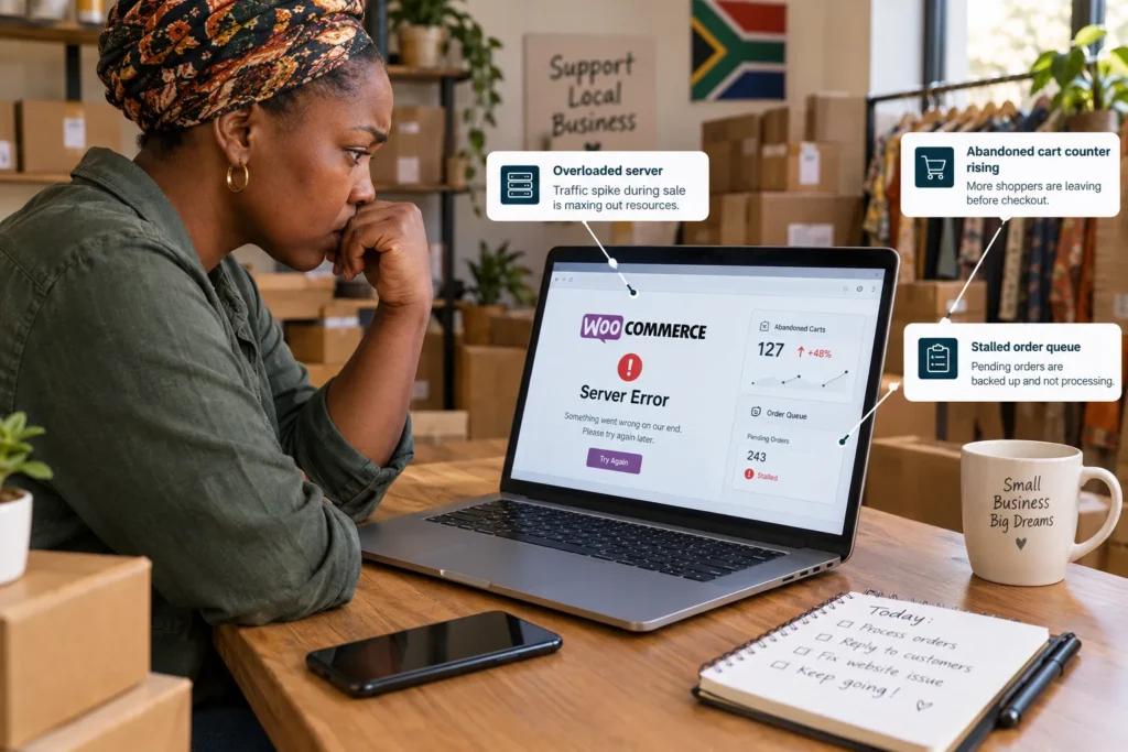 Manage an e commerce site myself